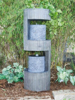 Säulenbrunnen Kaito aus Polystone (Art.Nr. Gr066)