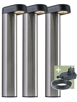 Gartenleuchten Komplettset 'Arvid' Von Ludeco (Art.Nr. PL1033)