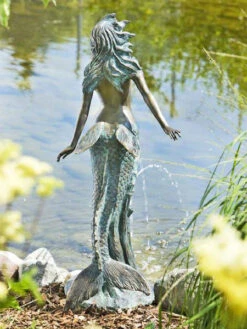 Bronzefigur Meduna (Art.Nr. 88177) -Gartenbedarfs Geschäft bronzefigur meduna 1280x1280