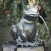 Bronzefigur Froschkönig Ratomir (Art.Nr. 88494)