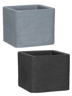 Pflanzkübel Kubus Rillentopf -Gartenbedarfs Geschäft rillentopf kubus 1280x1280