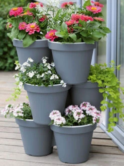 3er Säulentopf E&K -Gartenbedarfs Geschäft saeulentopf e k bepflanzt 1280x1280