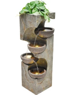 4-Eck-Säule 'Joy' Aus Polystone (Art.Nr. Gr92)